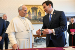 Marco Rubio se reunió con el papa León XIV y dialogaron sobre los esfuerzos para lograr la paz en Medio Oriente