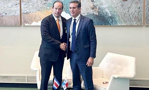 Cancilleres de Costa Rica y Panamá sostuvieron reunión y acordaron diálogos constructivos pese a recientes tensiones