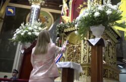Laura Fernández dejó banda presidencial a imagen de Virgen de Los Ángeles en primer día completo como mandataria