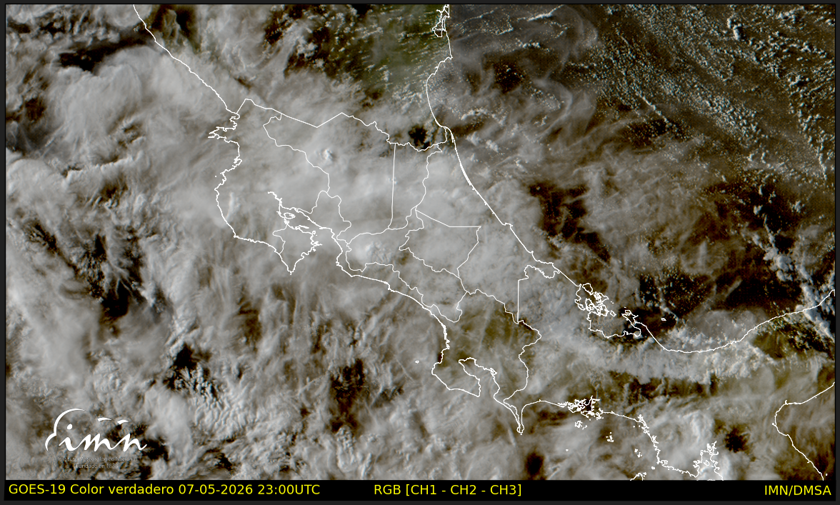 IMN prevé menos lluvias para este fin de semana en el Valle Central y Pacífico Norte