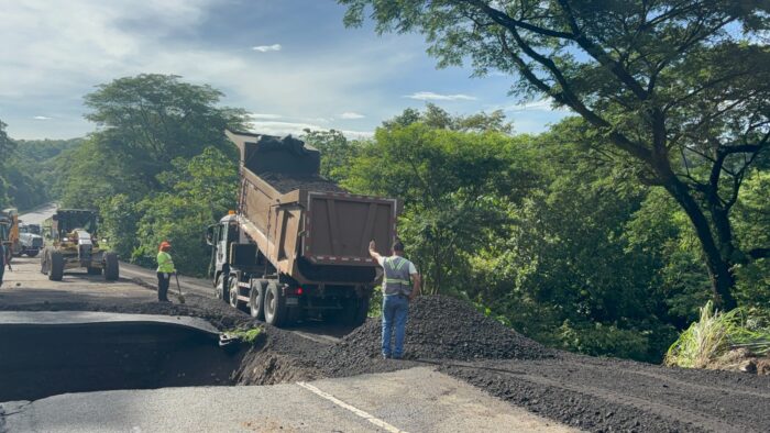 Carril provisional en Ruta 27 para vehículos livianos entrará en funcionamiento este viernes