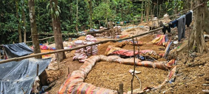 Fuerza Pública desmantela campamento de minería ilegal en Cutris tras enfrentamiento con oreros