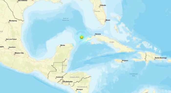 Un terremoto de magnitud 6,1 sacudió el oeste de Cuba