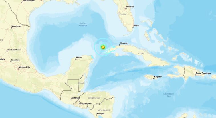 Un terremoto de magnitud 6,1 sacudió el oeste de Cuba #NM935