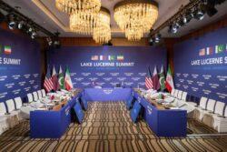 Estados Unidos e Irán pactaron en Suiza una hoja de ruta para alcanzar en 60 días un acuerdo que ponga fin al conflicto en Medio Oriente