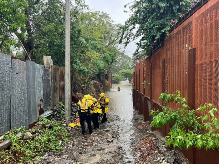 Lluvias del fin de semana provocaron 29 incidentes por inundación en el país
