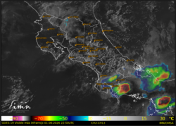 IMN prevé paso de la Onda Tropical No. 7 para este martes