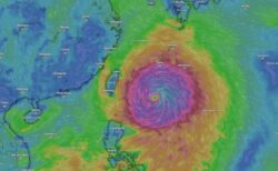 El tifón Bavi, una de las tormentas más poderosas de los últimos años, avanza hacia China y Taiwán