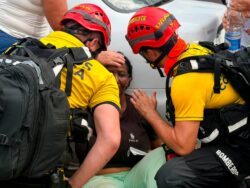¿Cómo fue el trabajo de los cuerpos de rescate en Venezuela? Bombero tico narró momentos de angustia