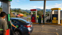 RECOPE proyecta rebaja de ¢55 en gasolina súper y de ¢79 en el diésel para agosto