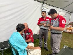 Cruz Roja atendió a 162 pacientes durante el primer fin de semana de la Romería hacia la Basílica de los Ángeles