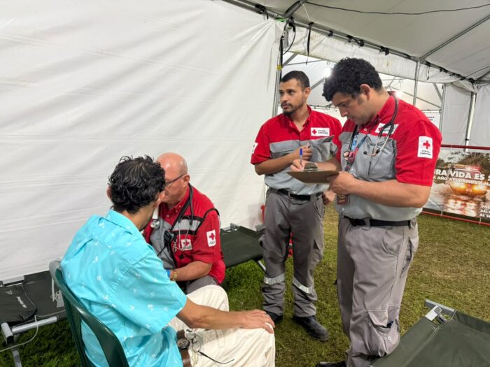 Cruz Roja atendió a 162 pacientes durante el primer fin de semana de la Romería hacia la Basílica de los Ángeles