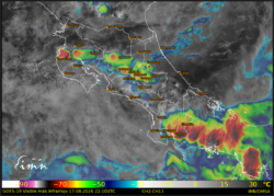 IMN prevé nueva onda tropical este jueves y registra 11 récords por lluvias en el Caribe