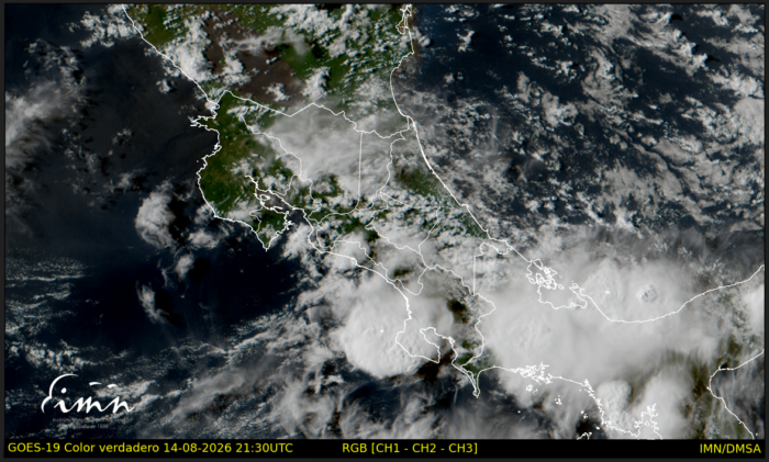 CNE eleva alertas en gran parte del país por previsión de lluvias para fin de semana y nueva onda tropical