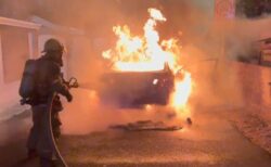 Bomberos atendieron un incendio en vehículo cada 5 horas este fin de semana