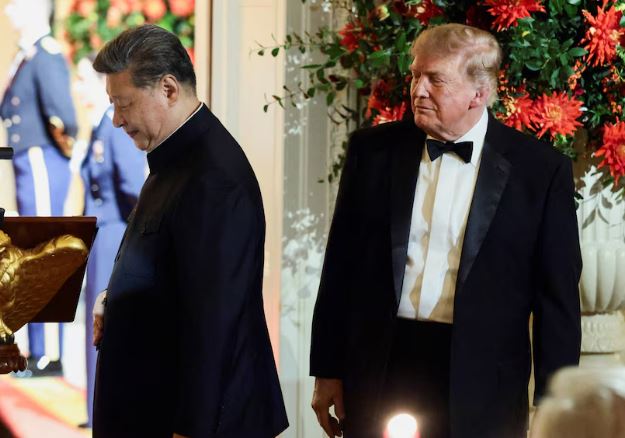Donald Trump elogió la relación entre Estados Unidos y China durante una cena de Estado con Xi Jinping en la Casa Blanca
