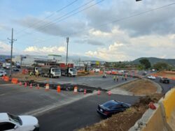 MOPT aplicará cierres y pasos regulados en distintos puntos de la Ruta 1 durante los próximos días