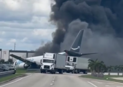 Un avión de carga se estrelló en el Aeropuerto Internacional de Miami