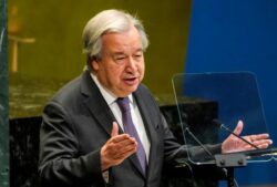 António Guterres pidió que Estados Unidos e Irán retomen las negociaciones de paz