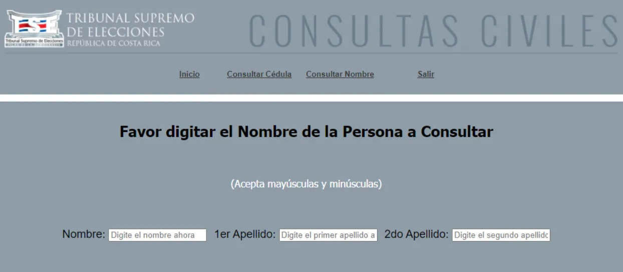 Más de 24 mil personas se registraron para hacer consultas civiles ante el TSE