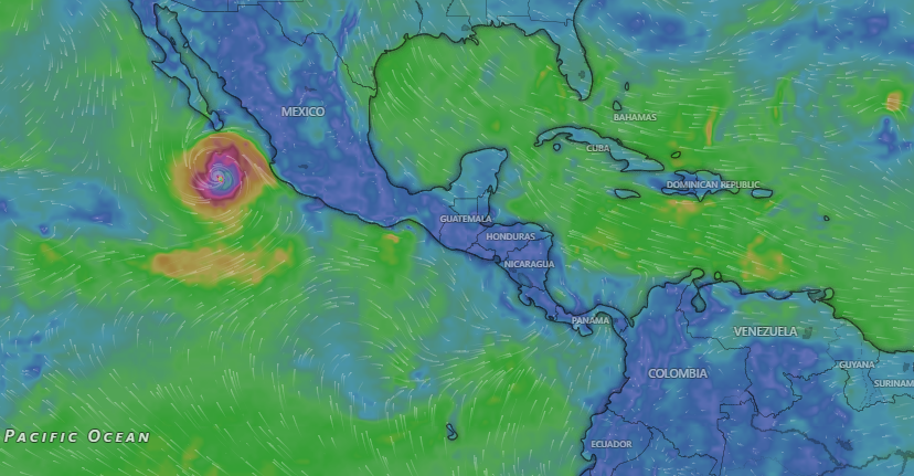 IMN mantiene monitoreo sobre disturbio meteorológico ubicado en el Océano Pacífico