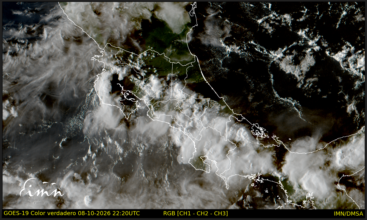 IMN prevé aumento en humedad y paso de onda tropical No. 50 este sábado sobre el país