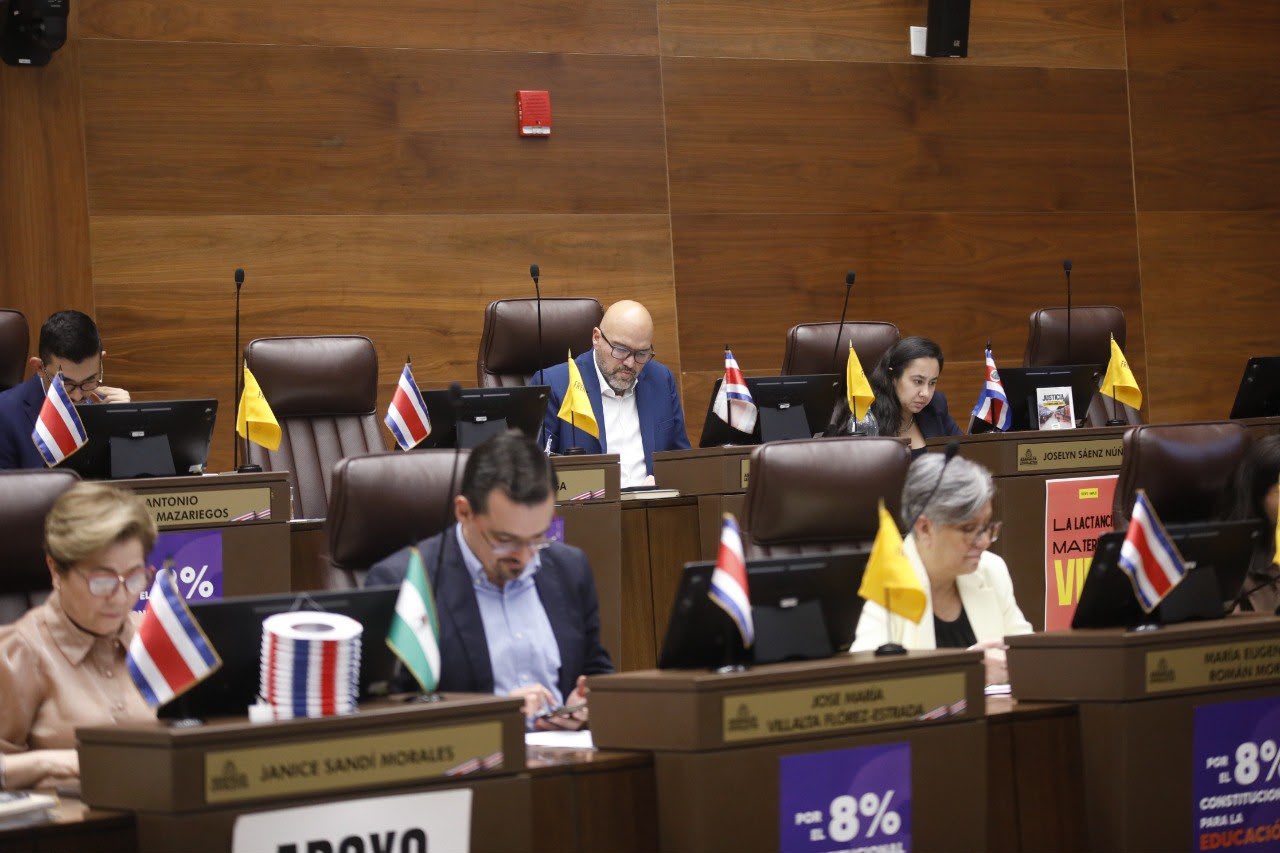 Plenario se enfrascó en debate tras aprobar moción que prohíbe colocar carteles en las curules